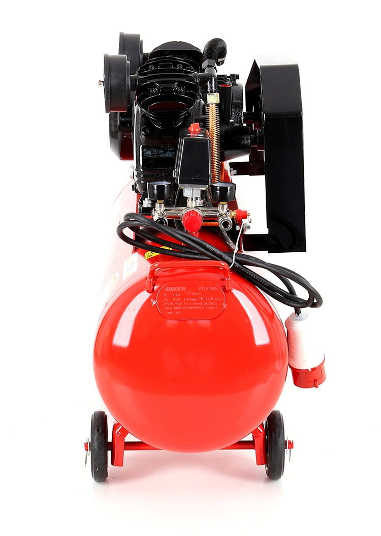 Õliga õhukompressor 100 l 400 V KD404 – pilt 4