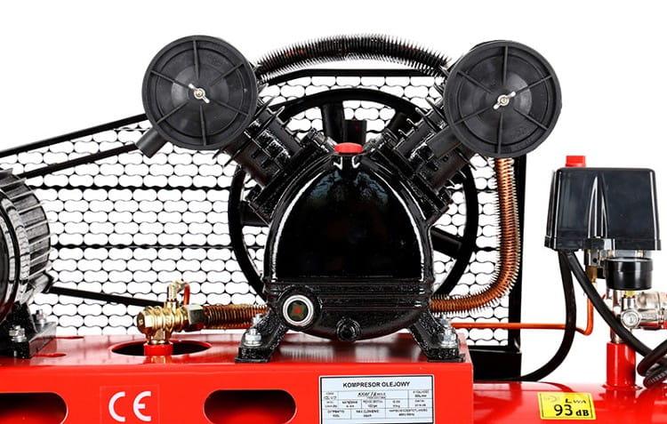 Õliga õhukompressor 100 l 400 V KD404 – pilt 10