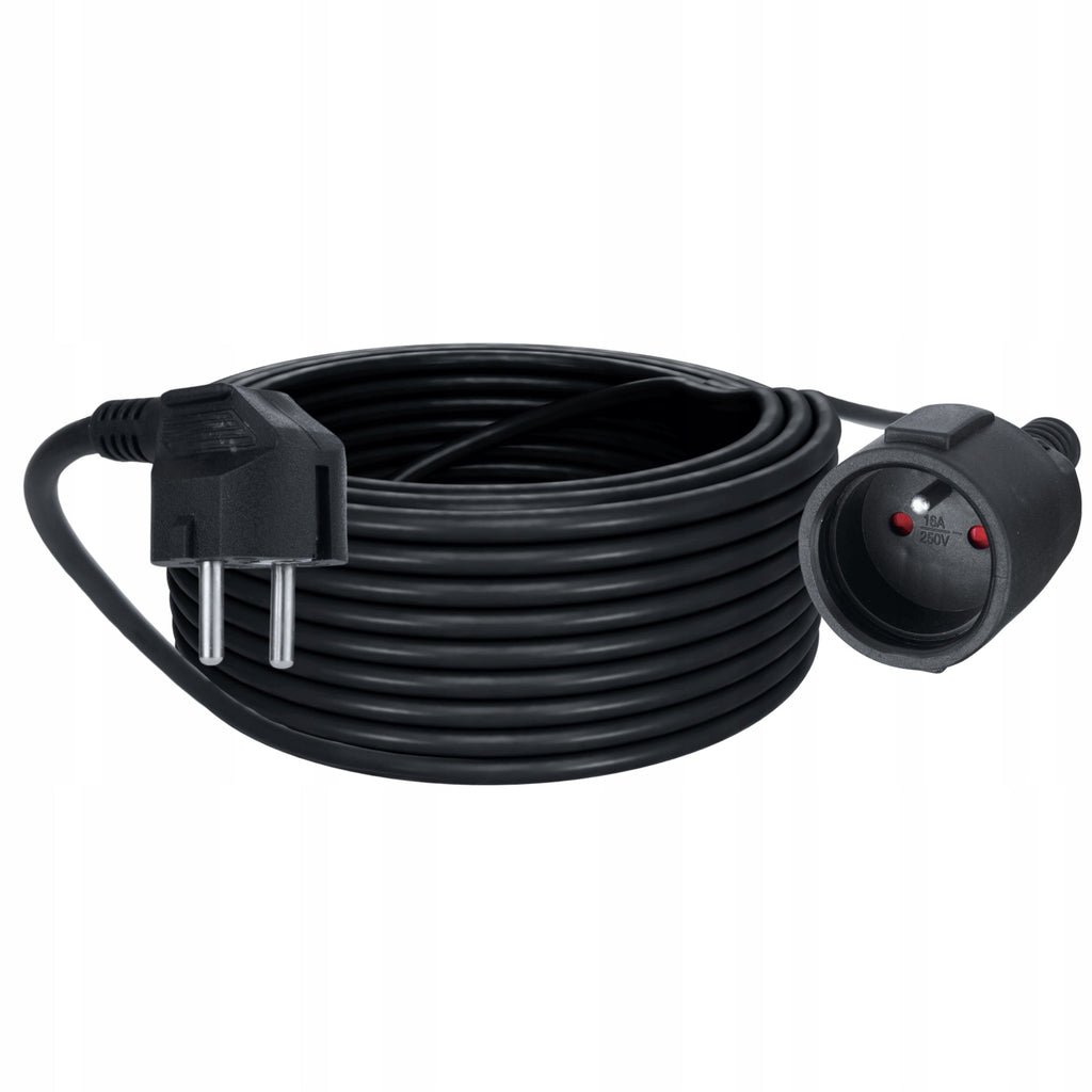 BLACK elektriline pikendusjuhe 20 m 3 × 1,5 mm² IP20 59012 – pilt 2
