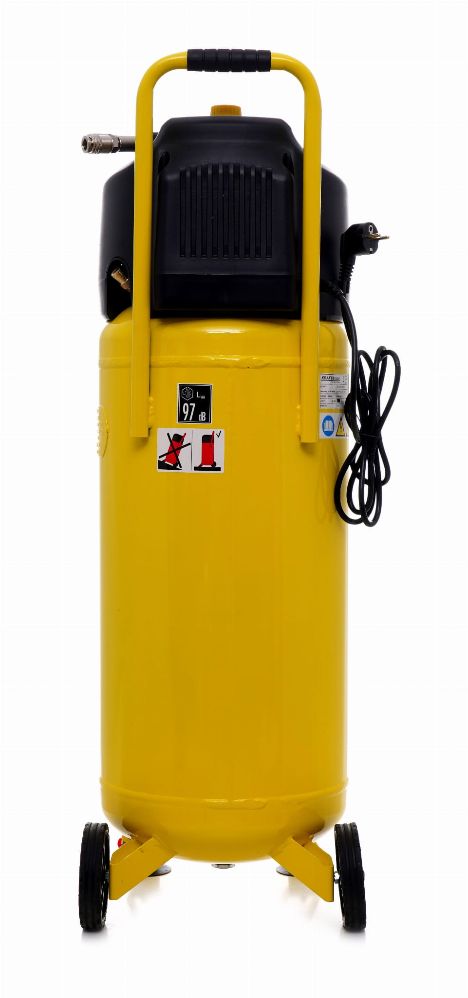 Õlivaba 50 l kompressor, 10 bar KD1418 – pilt 3