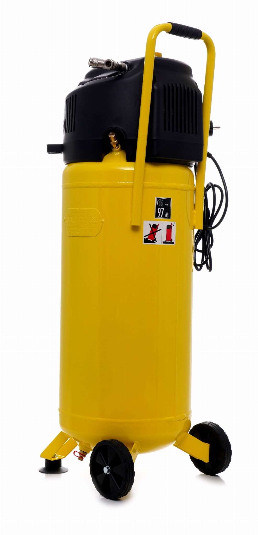 Õlivaba 50 l kompressor, 10 bar KD1418 – pilt 4