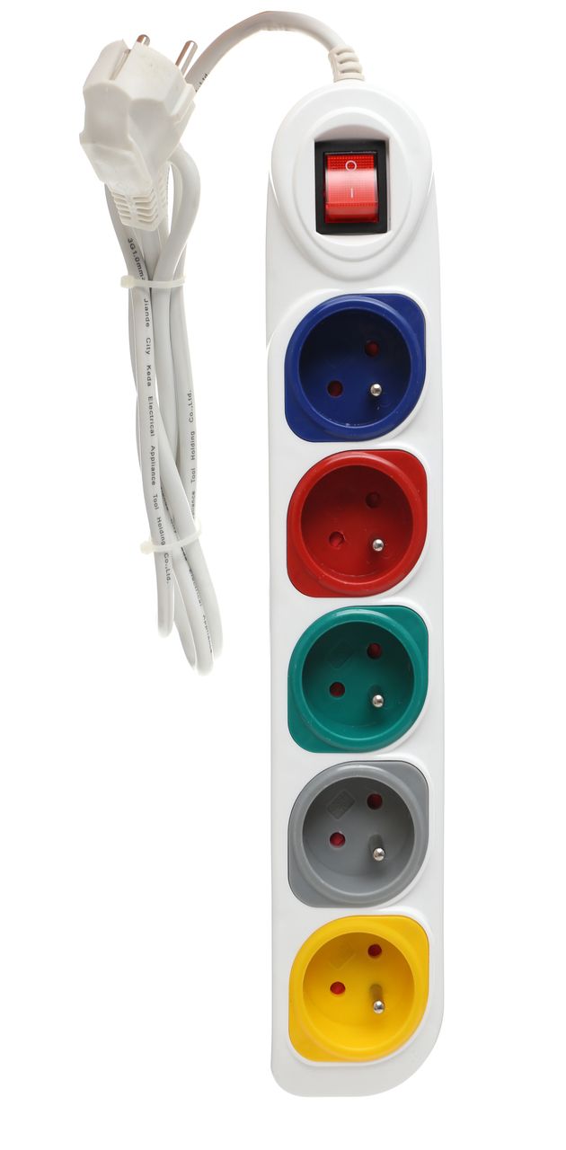 KRAFT&DELE pikendusjuhe 5 m, 5 pesaga KD4010 – pilt 6