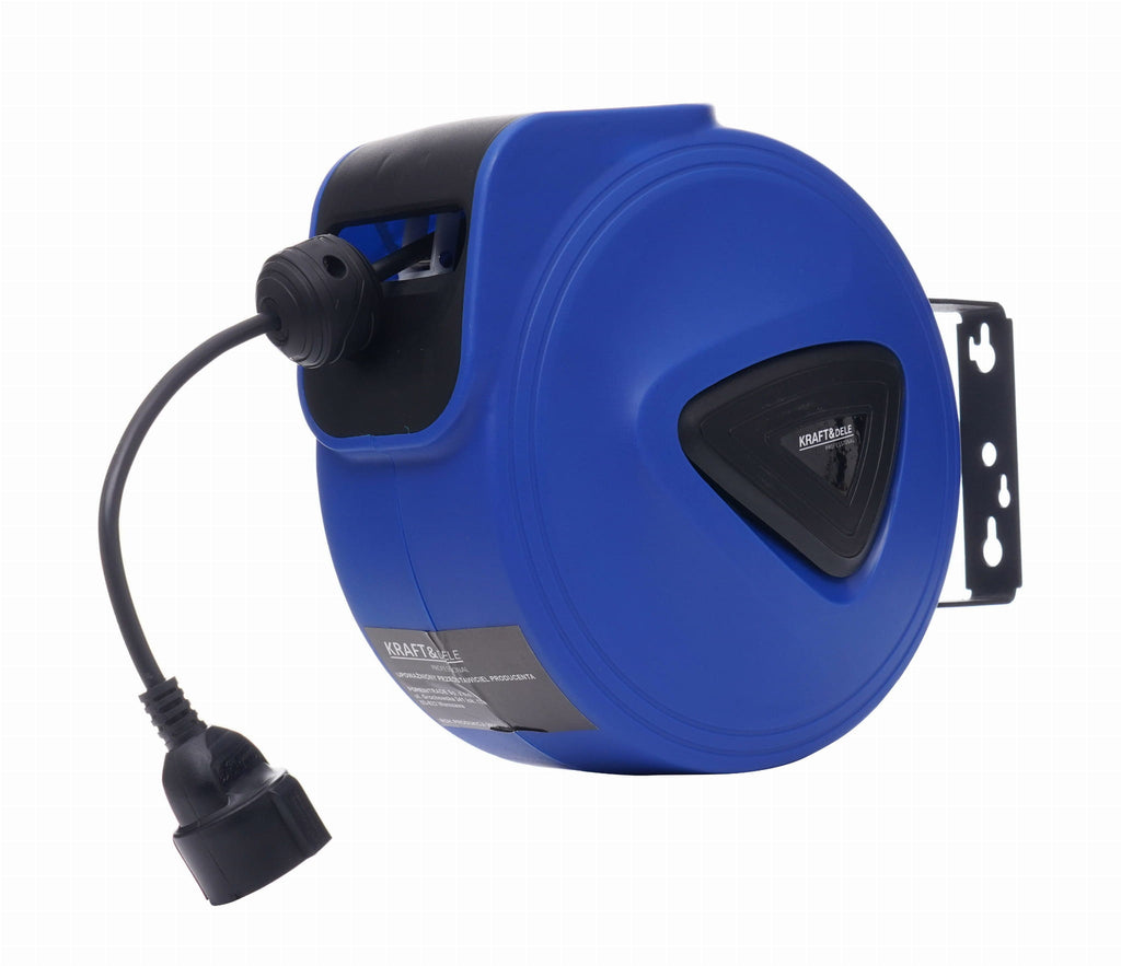 15 m automaatse tagasikerimisega elektrikaabli rull KD4028 – pilt 1