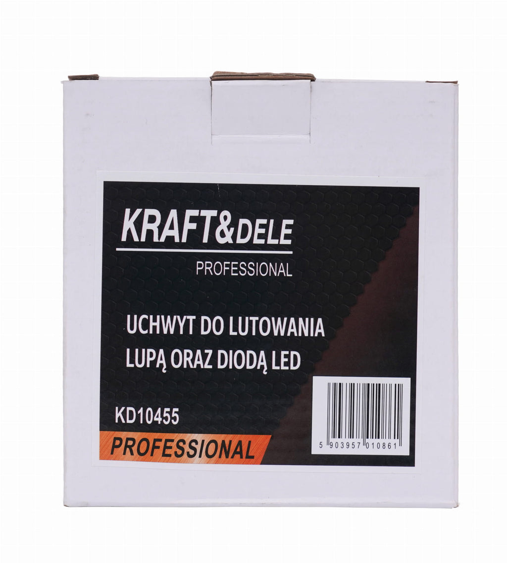 KRAFT&DELE jootmise abikäsi LED-valgusti ja suurendusklaasiga KD10455 – pilt 8