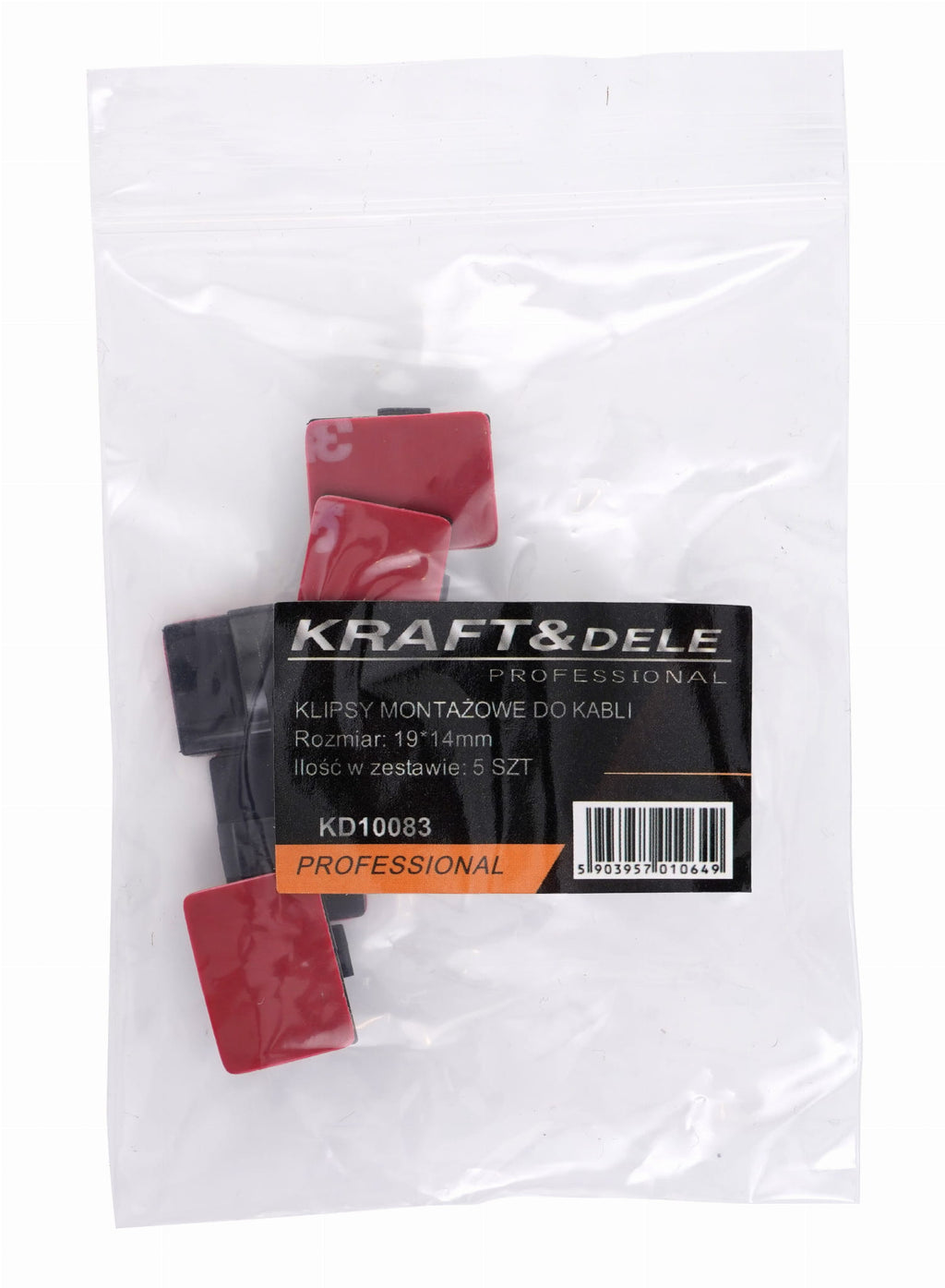 Isekleepuvad kaabliklambrid 5 tk KD10083 – pilt 7