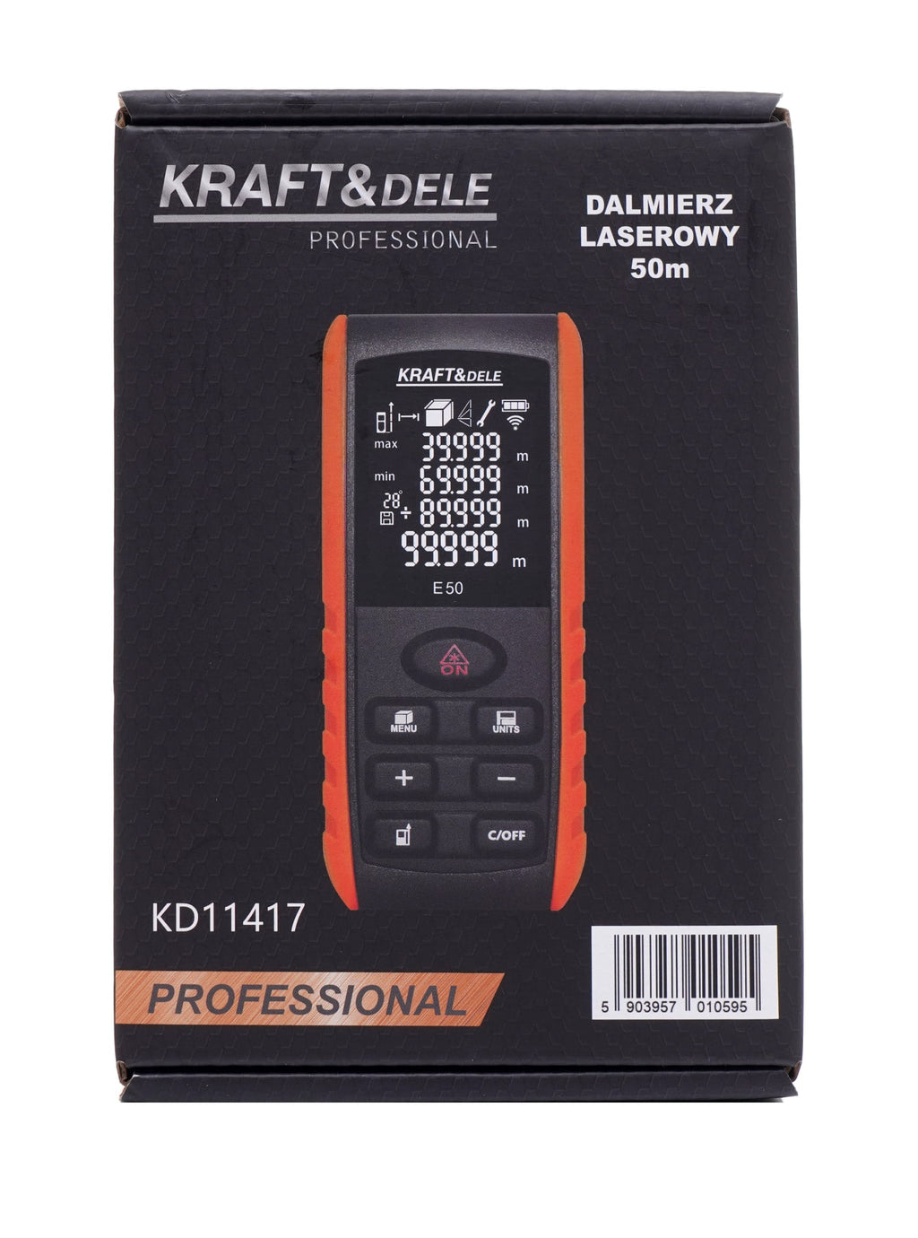 KRAFT&DELE laserkaugusmõõtja 50 m KD11417 – pilt 8