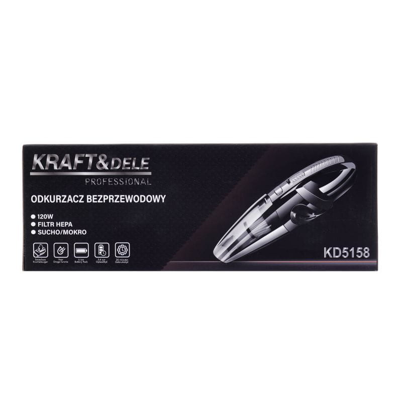 KRAFT&DELE juhtmevaba kuiv- ja märgpuhastuse käsitolmuimeja KD5158 – pilt 9