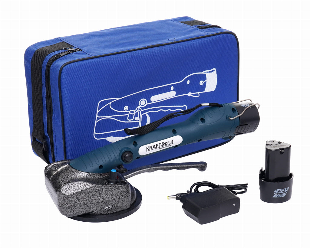 KRAFT&DELE plaatide vibreeriv iminapp 12 V 2 × 2000 mAh koos kohvriga KD10769 – pilt 1
