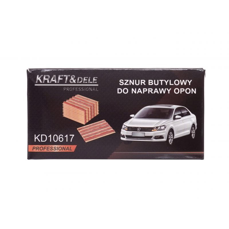 KRAFT&DELE butüülkummist rehviparandusnöörid, 50 tk KD10617 – pilt 5