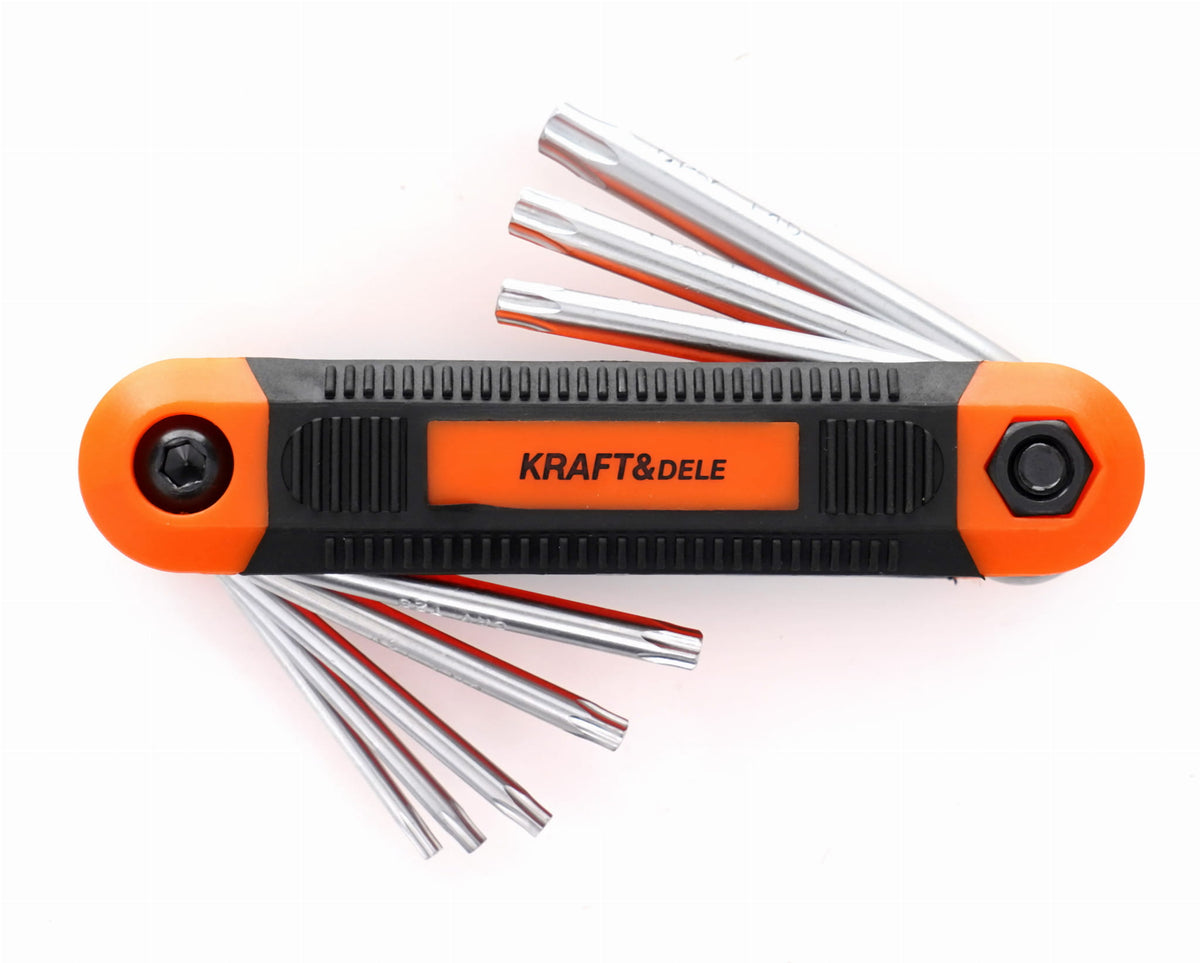 12 komplekti kokkupandavaid turva-Torx-võtmeid, 8 tk komplektis KD11935 – pilt 1