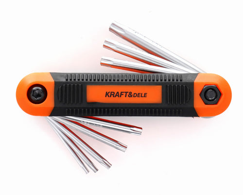 12 komplekti kokkupandavaid turva-Torx-võtmeid, 8 tk komplektis KD11935 – pilt 1