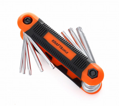12 komplekti kokkupandavaid turva-Torx-võtmeid, 8 tk komplektis KD11935 – pilt 2