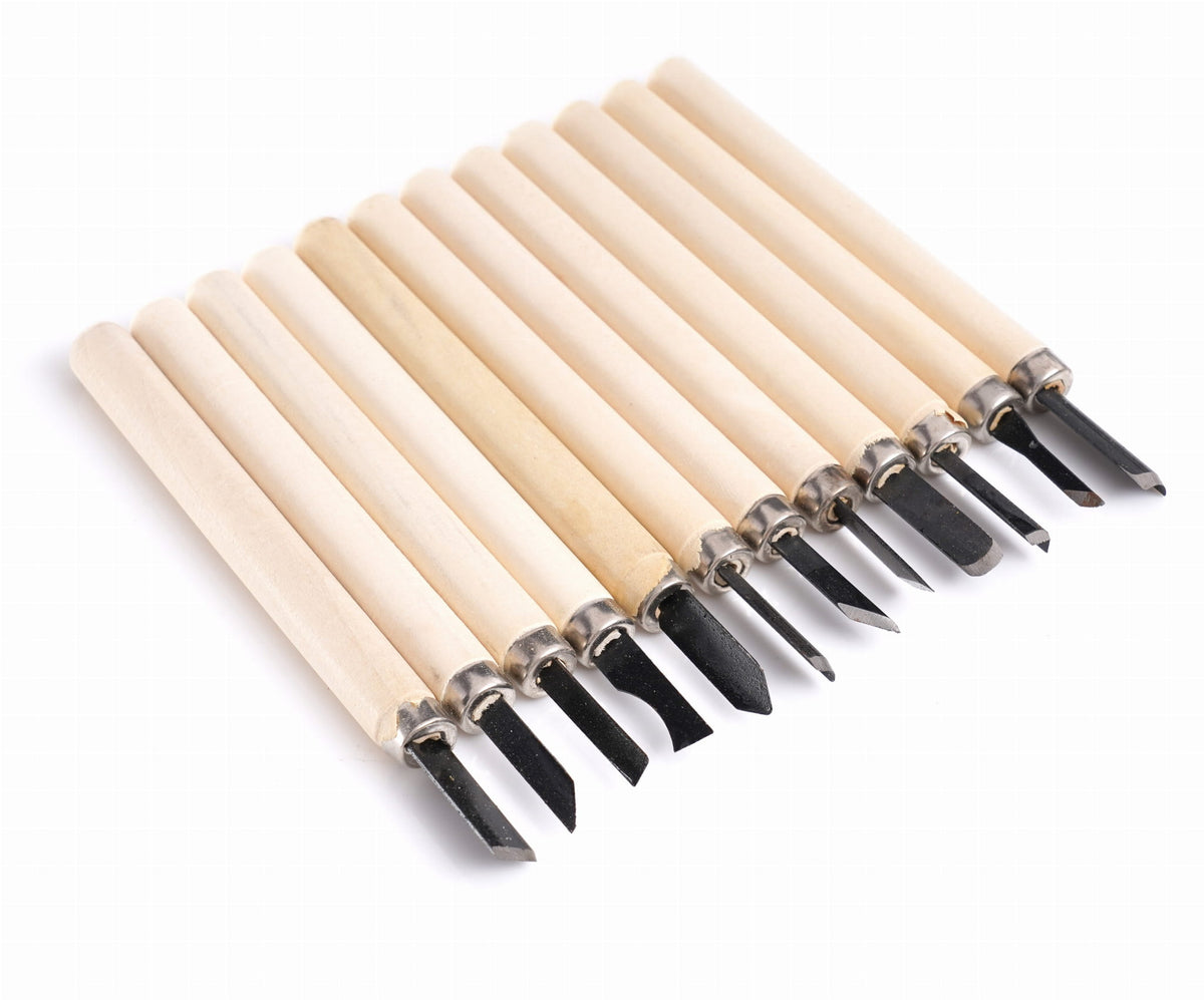 KRAFT&DELE puidunikerduspeitlite komplekt 12 tk KD11774 – pilt 2