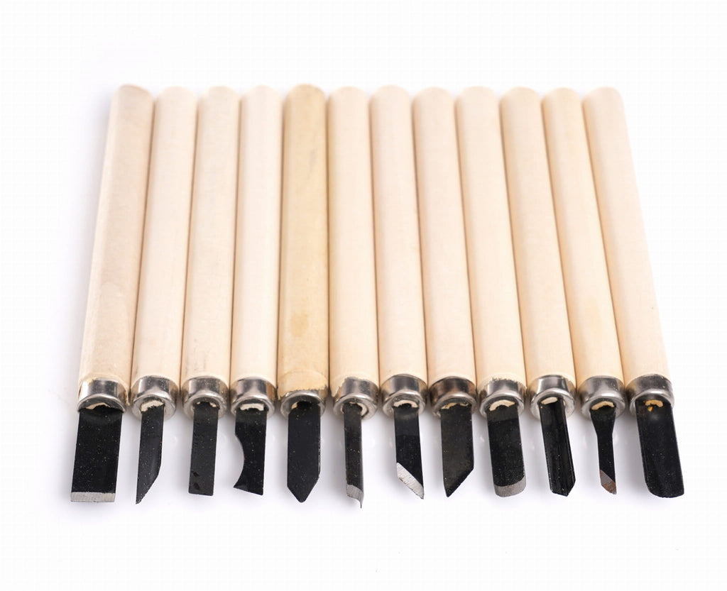 KRAFT&DELE puidunikerduspeitlite komplekt 12 tk KD11774 – pilt 4