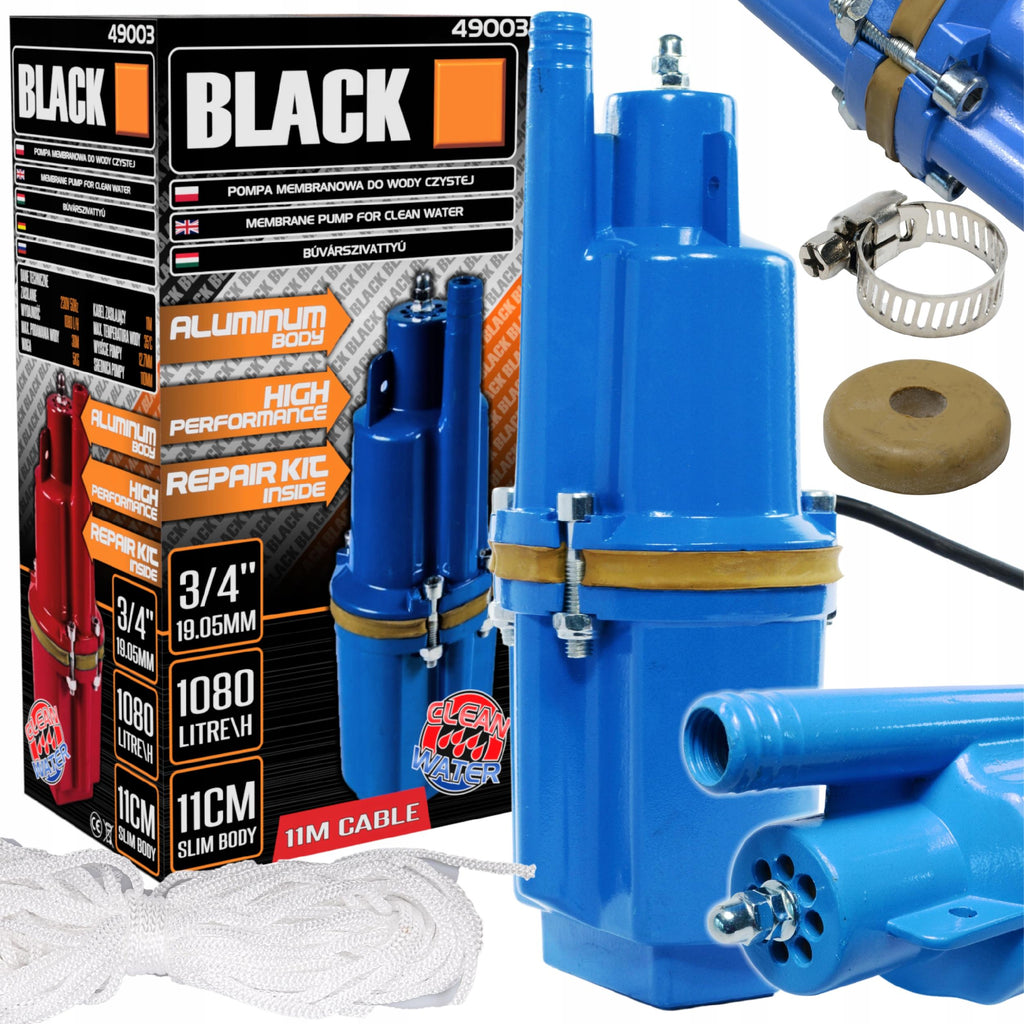 Süvakaevupump Black Nurek Ruska 495 W, 11 m 49003C – pilt 2