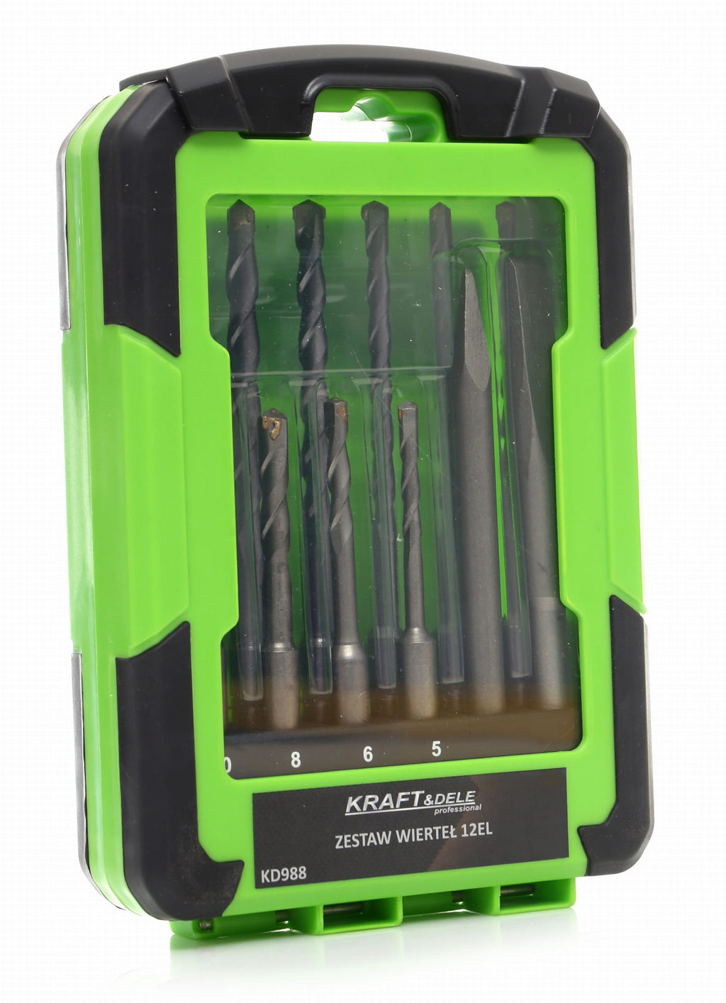 KRAFT&DELE 12-osaline puuride-meislite komplekt SDS KD988