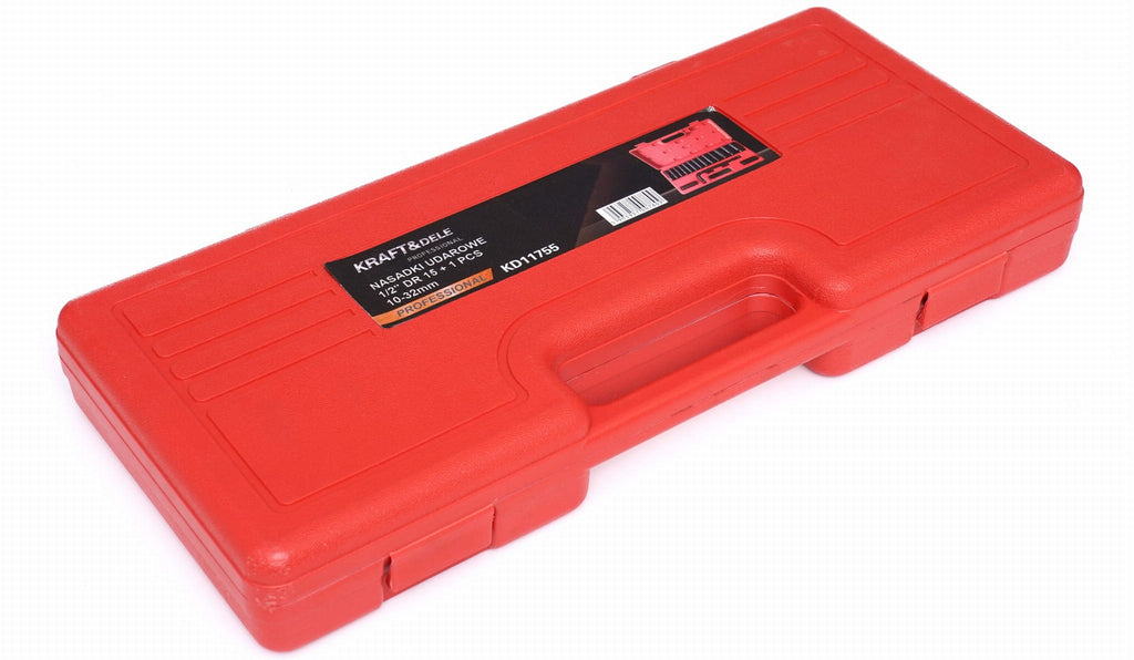 KRAFT&DELE Löökpadrunite komplekt 1/2" 10–32 mm 16 osa KD11755