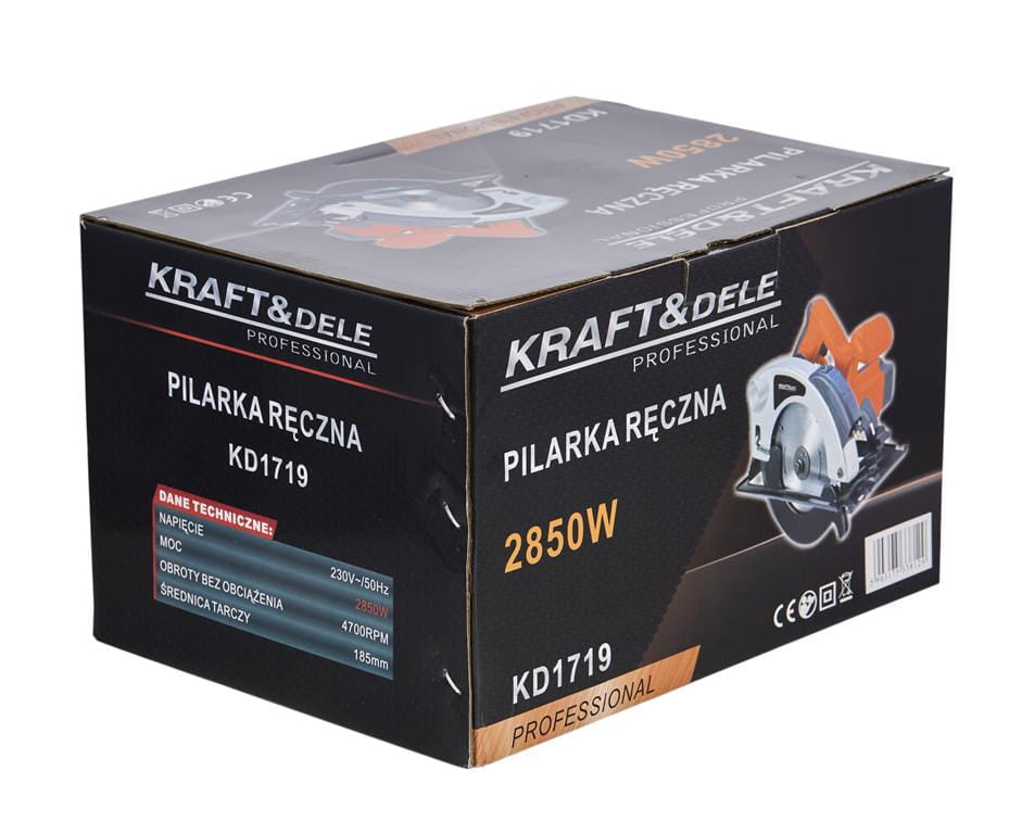 KRAFT&DELE Kvaliteetne ketassaag laseriga 2850W KD1719