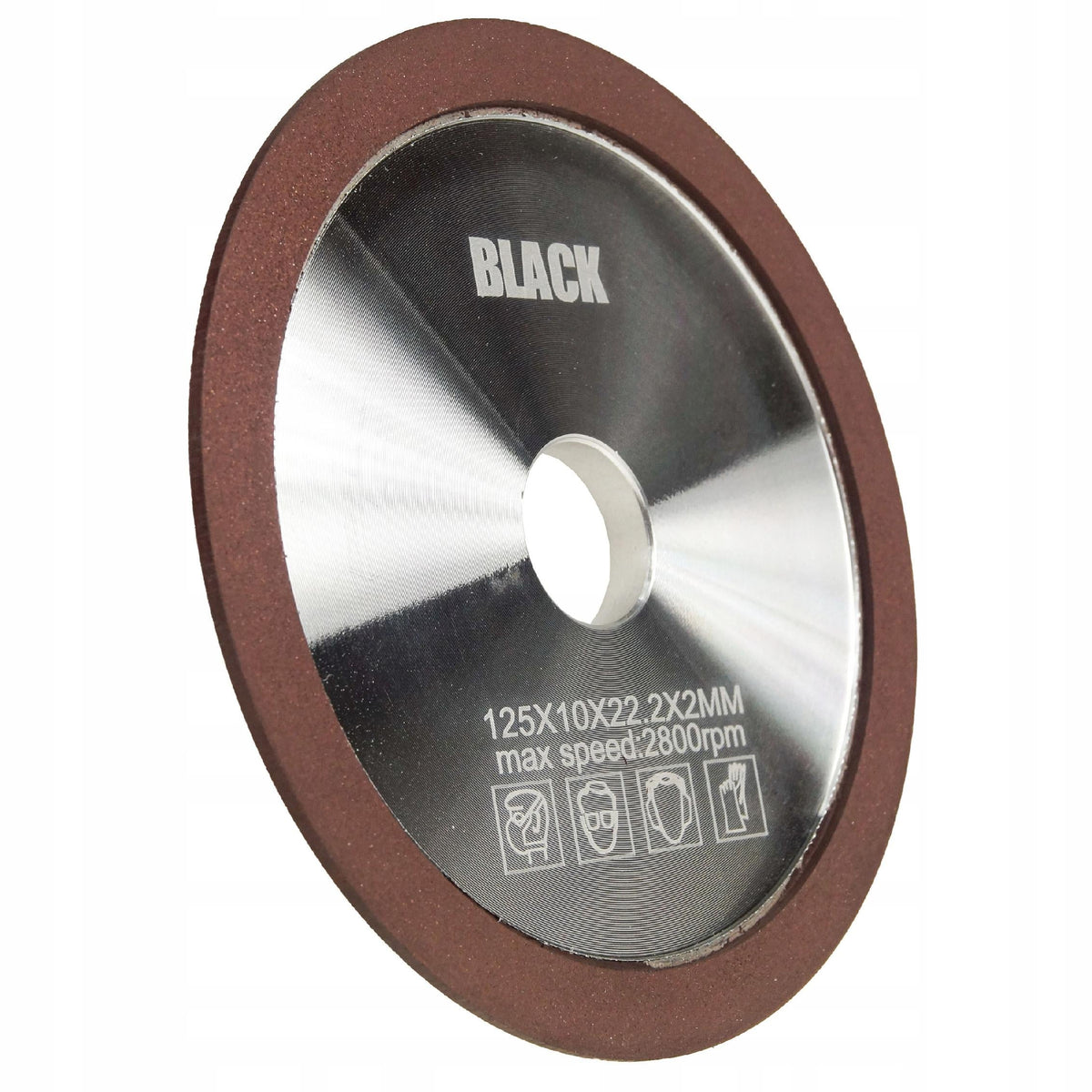 BLACKTOOLS kumer teemant-teritusketas 125 × 10 × 22,2 mm 42000 – pilt 3