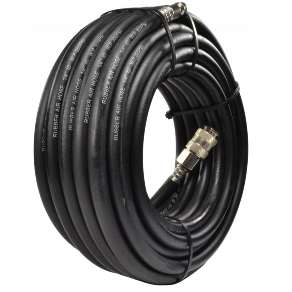 BLACKTOOLS 10 m 1/4″ kummist pneumaatiline voolik pressliitmikega 12110 – pilt 6