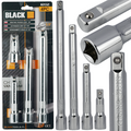 Blacktools 1/2″ padrunvõtme pikenduste komplekt, 4 tk, CRV, must, 250/200/125/75 mm 11202 – pilt 1