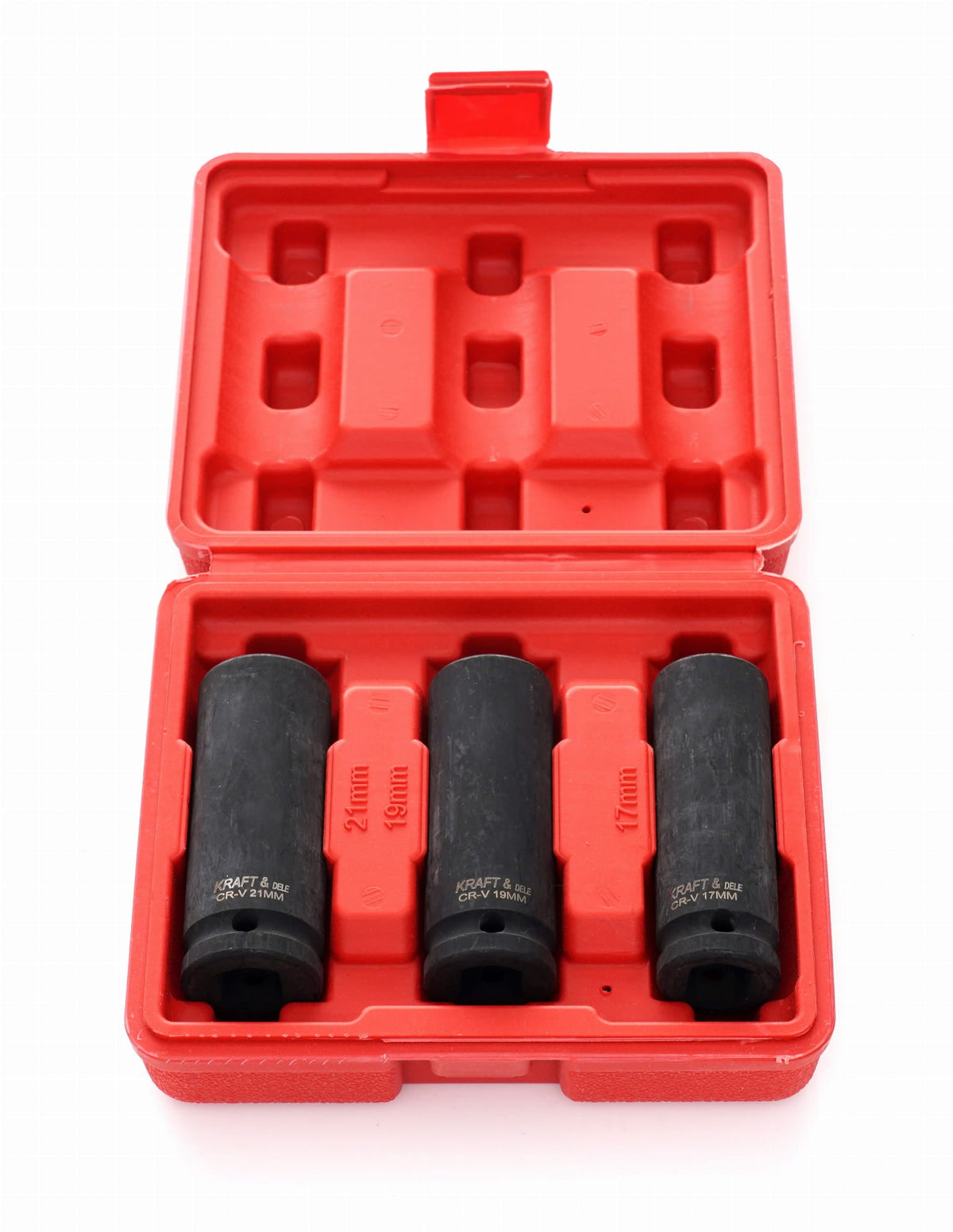 KRAFT&DELE löökpadrunite komplekt 1/2″ 17/19/21 mm 3 tk KD11750 – pilt 3