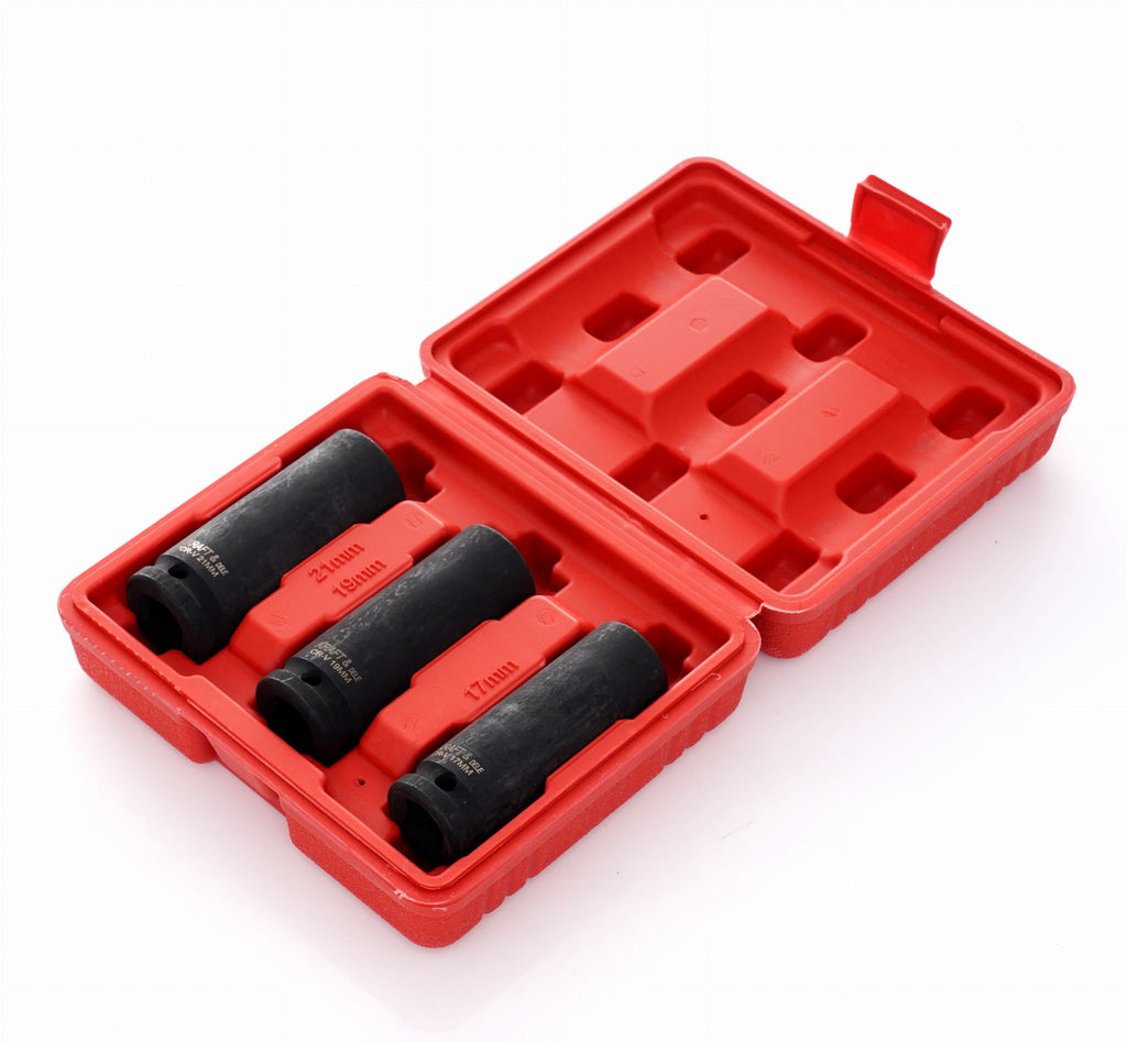KRAFT&DELE löökpadrunite komplekt 1/2″ 17/19/21 mm 3 tk KD11750 – pilt 2