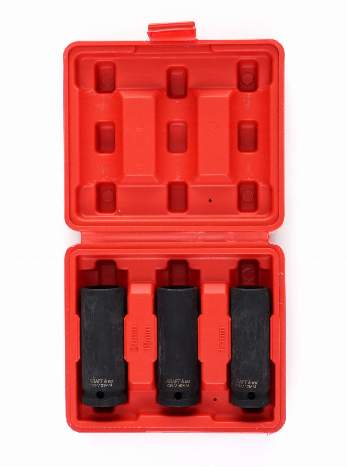 KRAFT&DELE löökpadrunite komplekt 1/2″ 17/19/21 mm 3 tk KD11750 – pilt 4
