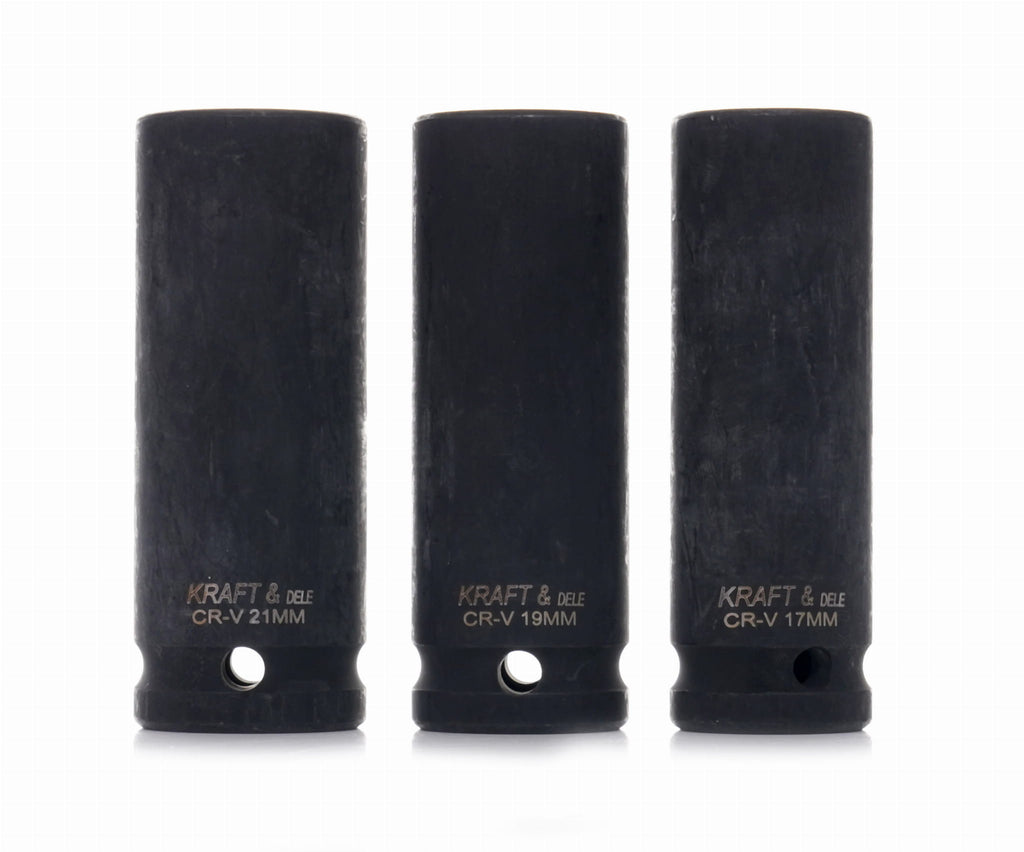 KRAFT&DELE löökpadrunite komplekt 1/2″ 17/19/21 mm 3 tk KD11750 – pilt 6