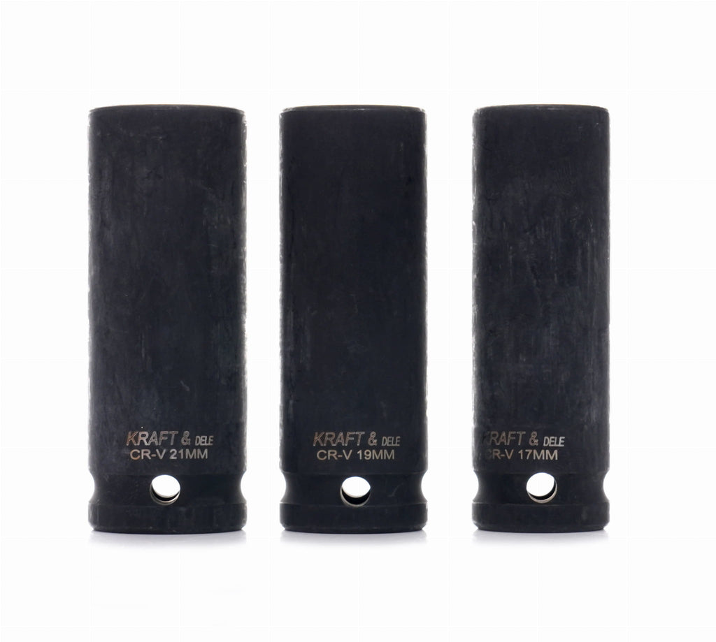 KRAFT&DELE löökpadrunite komplekt 1/2″ 17/19/21 mm 3 tk KD11750 – pilt 7