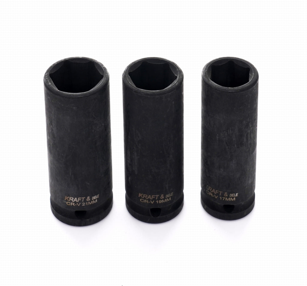 KRAFT&DELE löökpadrunite komplekt 1/2″ 17/19/21 mm 3 tk KD11750 – pilt 8