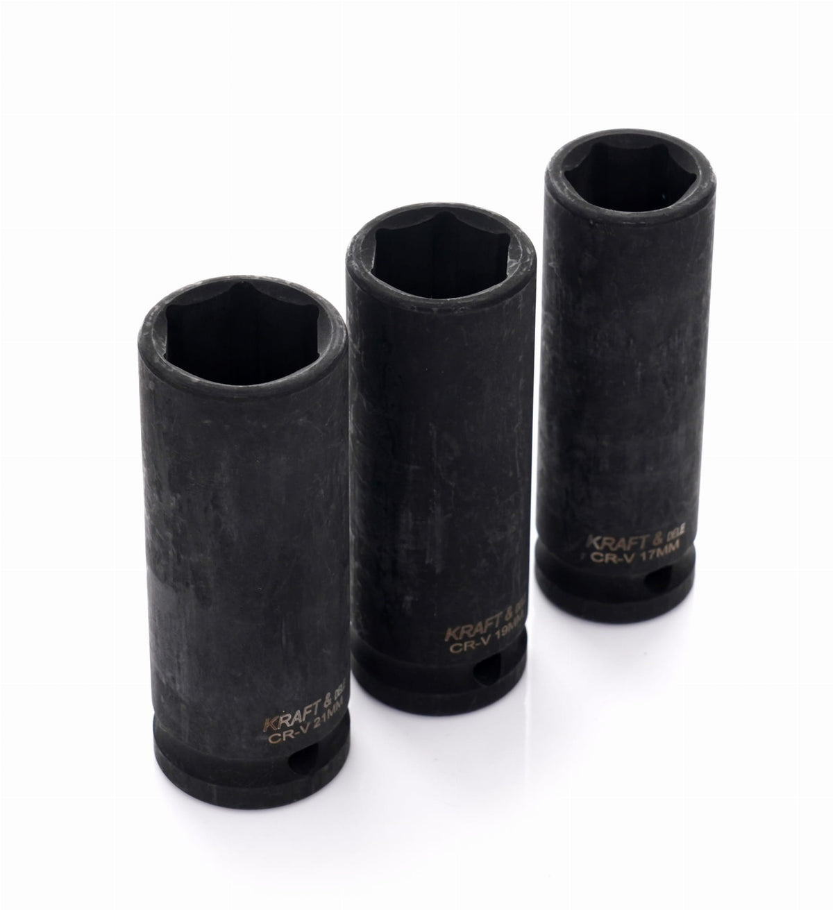 KRAFT&DELE löökpadrunite komplekt 1/2″ 17/19/21 mm 3 tk KD11750 – pilt 9