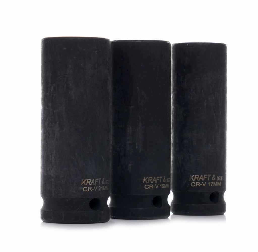 KRAFT&DELE löökpadrunite komplekt 1/2″ 17/19/21 mm 3 tk KD11750 – pilt 10