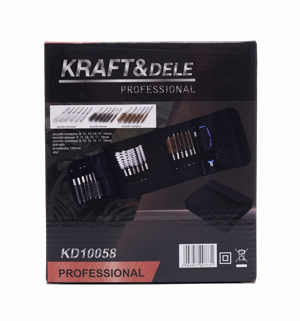 Injektoripesade puhastusharjade komplekt KD10058 – pilt 10