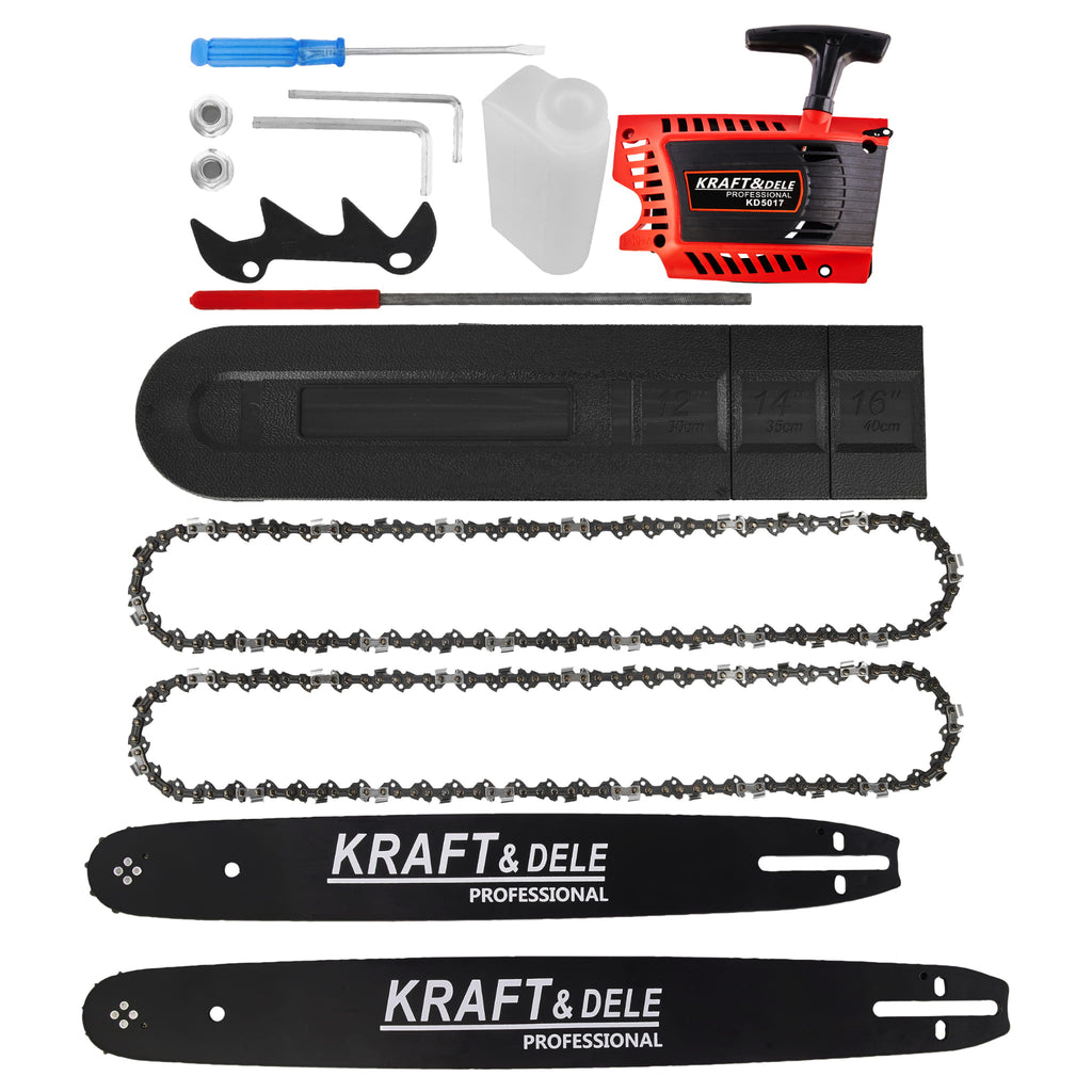 KRAFT&DELE bensiinimootorsaag 5,9 hj 45 cm KD5017 – pilt 3
