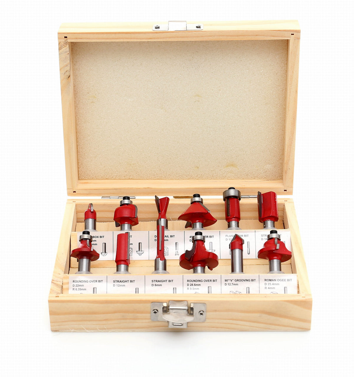 Puidufreeside komplekt 12 tk KD10282 – pilt 1
