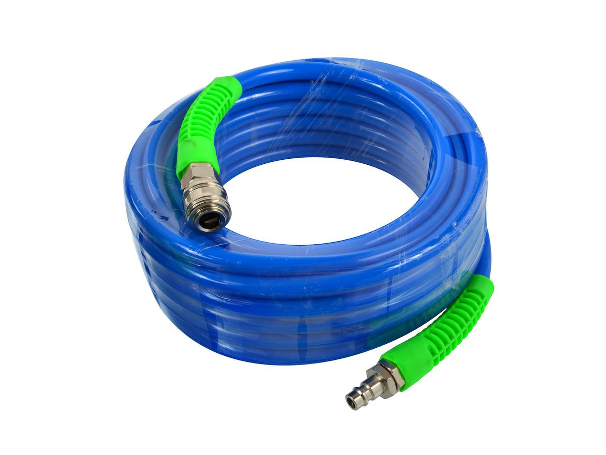 GEKO tugevdatud polüuretaanist (PU) õhuvoolik 12 mm x 8 mm, 10 m, sinine – pilt 1