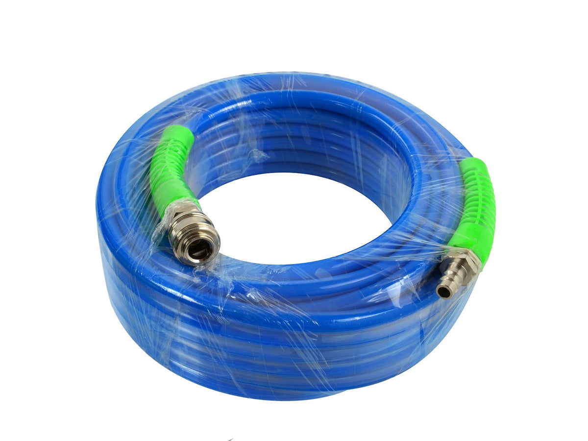 GEKO tugevdatud PU õhuvoolik, 12 mm x 8 mm, 15 m, sinine – pilt 1