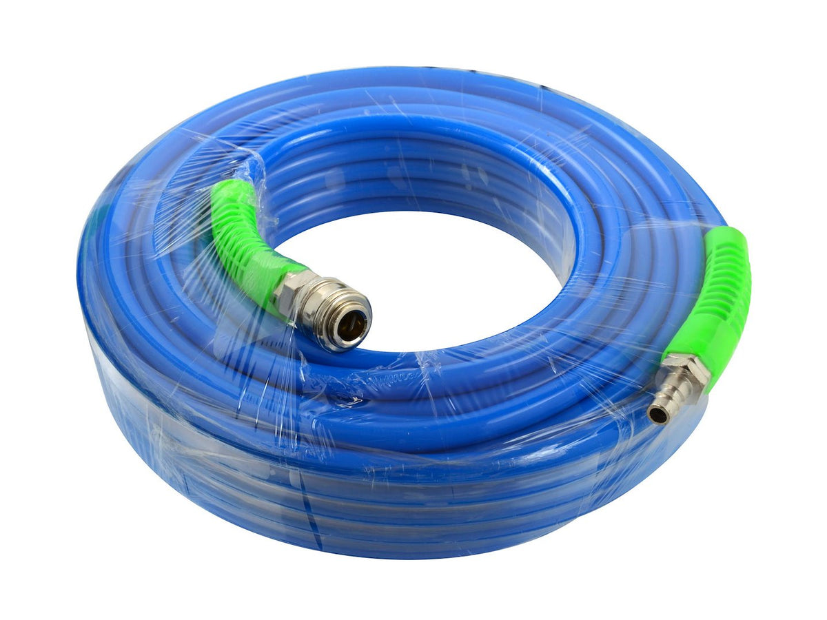 GEKO tugevdatud PU õhuvoolik, 12 mm x 8 mm, 20 m, sinine – pilt 1