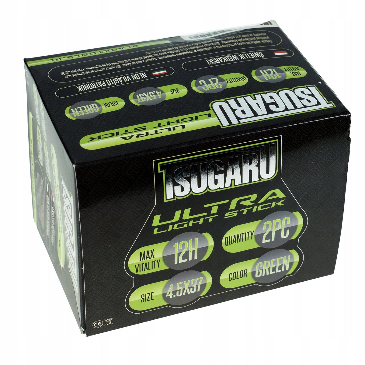 TSUGARU Kalastuse helenduspulk 4.5x37mm blisterpakend 1tk – pilt 2