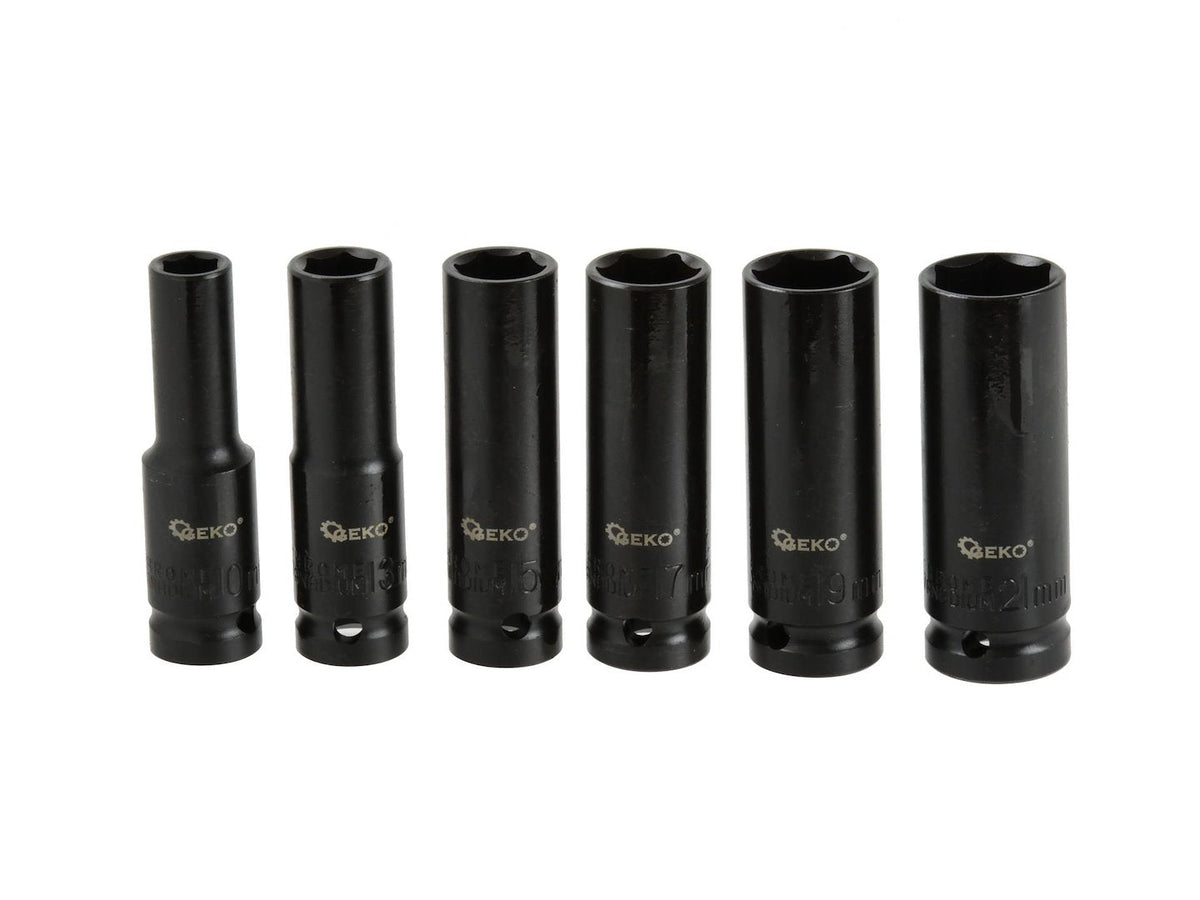1/2" ajamiga sügavate löökpadrunite komplekt, 10-21 mm (6-osaline) – pilt 1