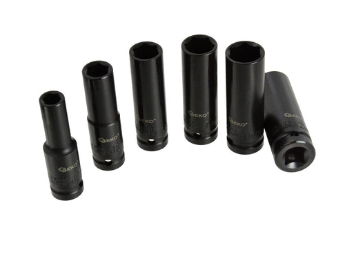 1/2" ajamiga sügavate löökpadrunite komplekt, 10-21 mm (6-osaline) – pilt 2