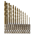 KRAFT&DELE titaannitriidkattega HSS-puuride komplekt 13 tk KD982 – pilt 1