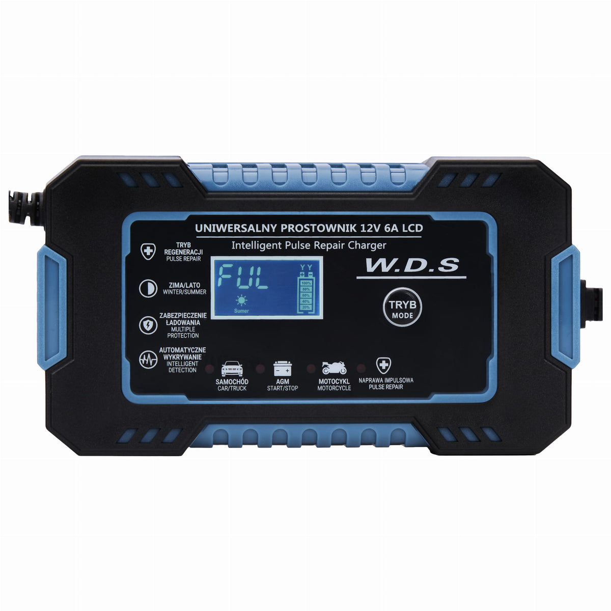 Universaalne automaatne akulaadija 12 V / 6 A WDS2230 – pilt 4