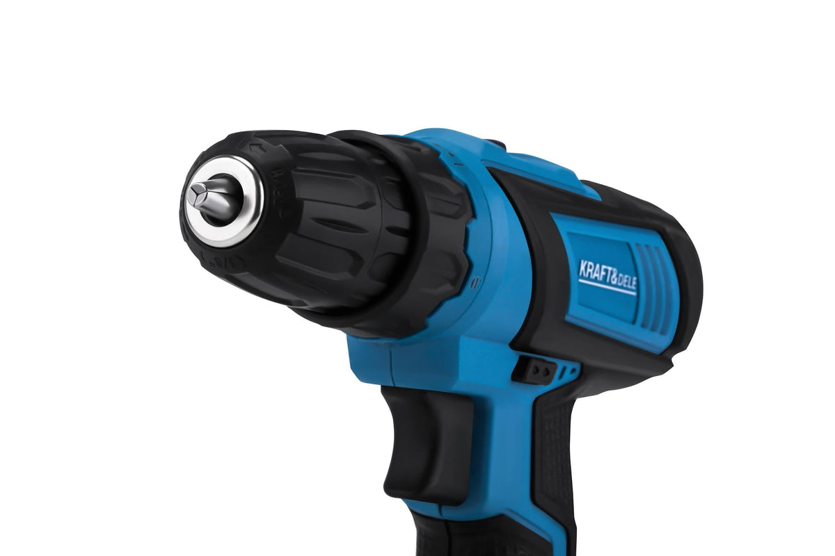 KRAFT&DELE 21 V 2 Ah akutrell-kruvikeeraja komplekt koos tarvikutega KD3355 – pilt 2