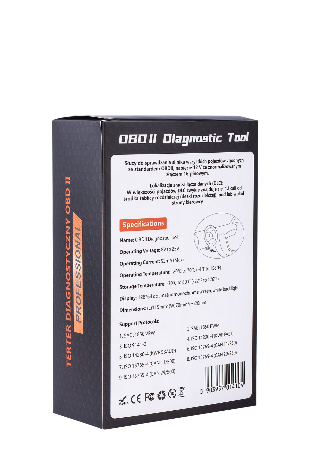 Kraft&Dele OBD II diagnostikaseade KD5670 – pilt 10