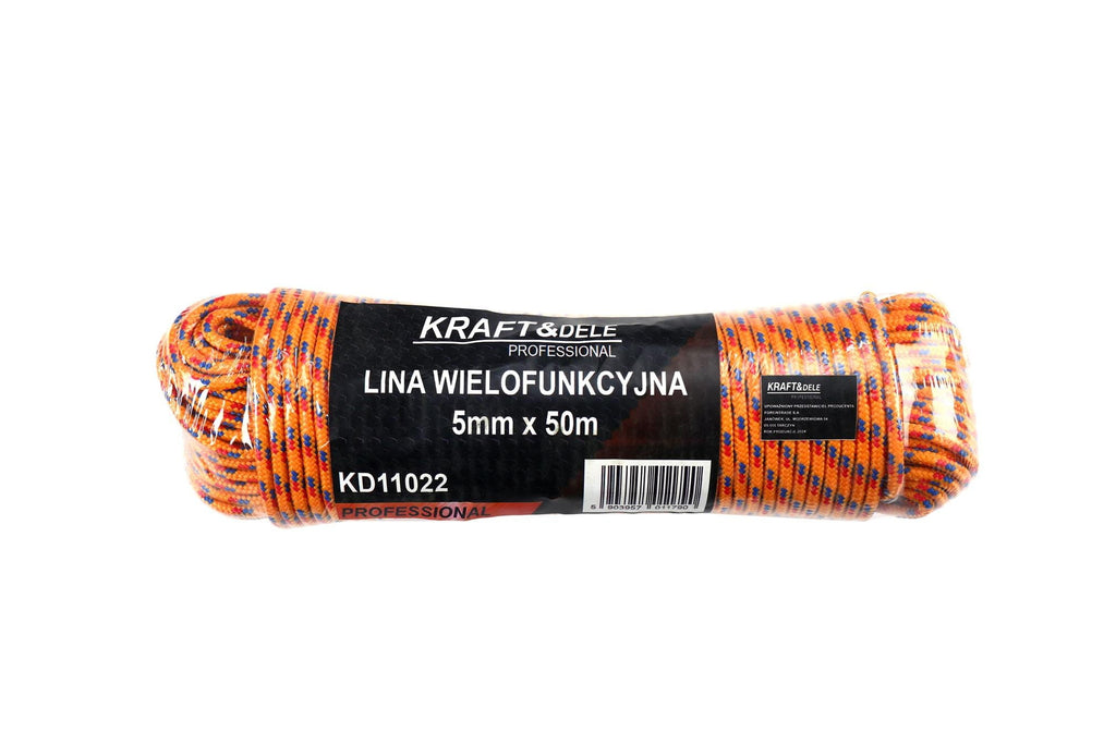 Kraft&Dele multifunktsionaalne punutud köis 5 mm × 50 m KD11022 – pilt 7