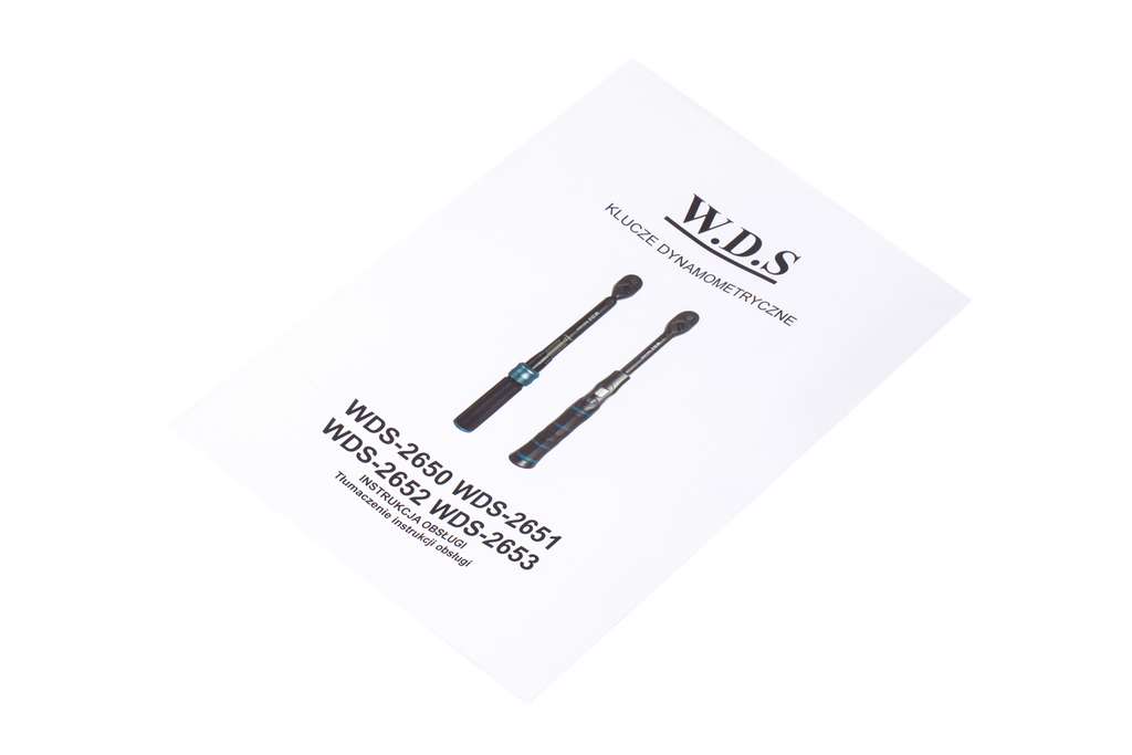 W.D.S 1/4″ momentvõti 1–25 Nm WDS2650 – pilt 6