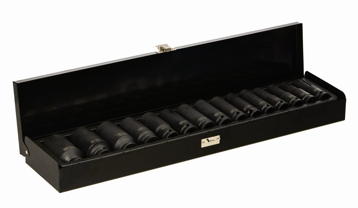 Pikkade löökpadrunite komplekt 1/2″, 15 tk, 10–32 mm KD11769 – pilt 1