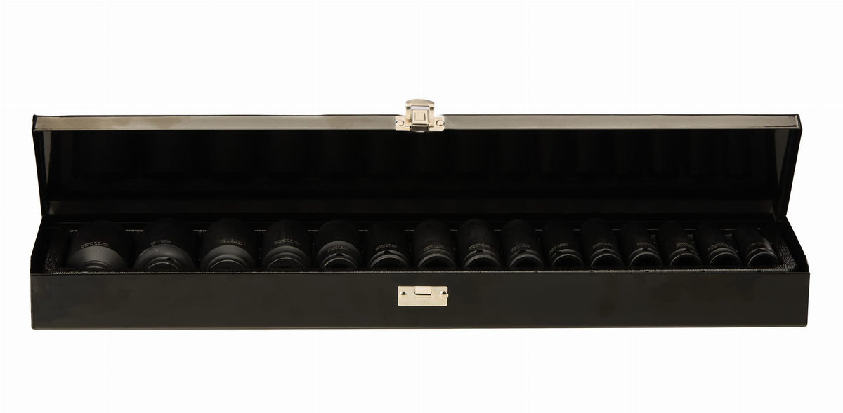 Pikkade löökpadrunite komplekt 1/2″, 15 tk, 10–32 mm KD11769 – pilt 3